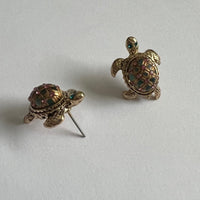 Betsey Johnson Turtle Earrings