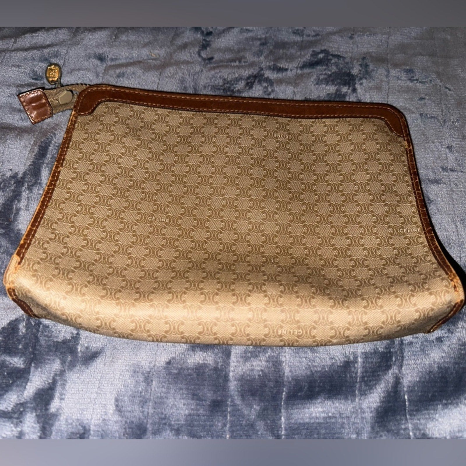 Brown and Tan Designer Men's Bag