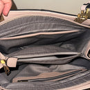 Blush Pink Handbag with crossbody strap