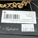 EUC; Kate Spade Morgan Bedazzled Bow Patent Leather Flap Crossbody