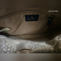Kate Spade ♠️Wellesley Blue Byrd Leather Shoulder Bag Gold Chain NWOT