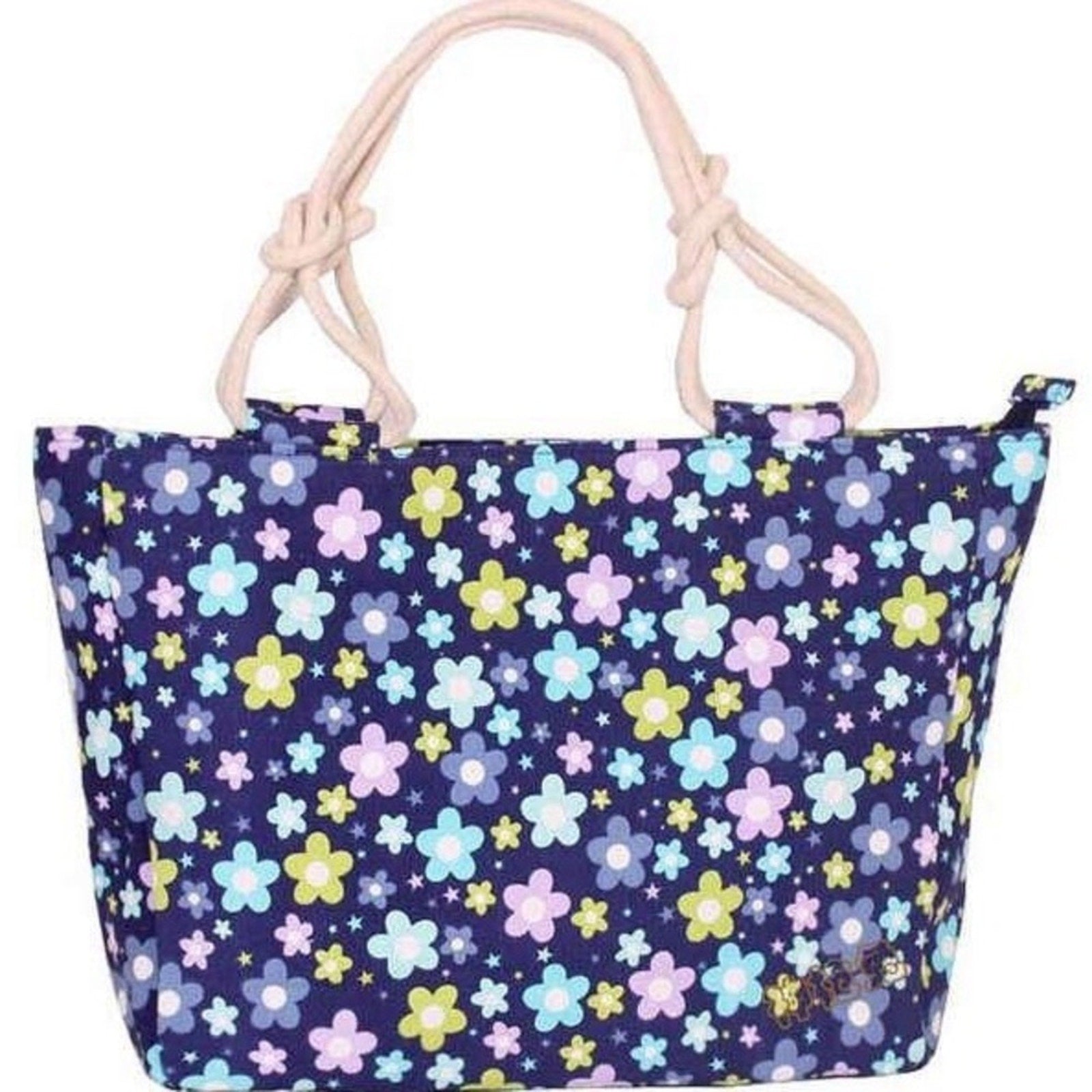 Farmhouse Floral Patterned Women's Bag - Multicolor