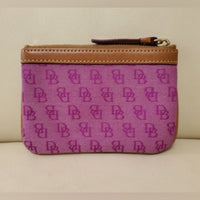 Purple Dooney Burke coin/card wallet