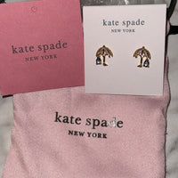 Kate Spade - $58 NWT- Rain or Shine Umbrella Earrings - NWT $58 With Dustbag!