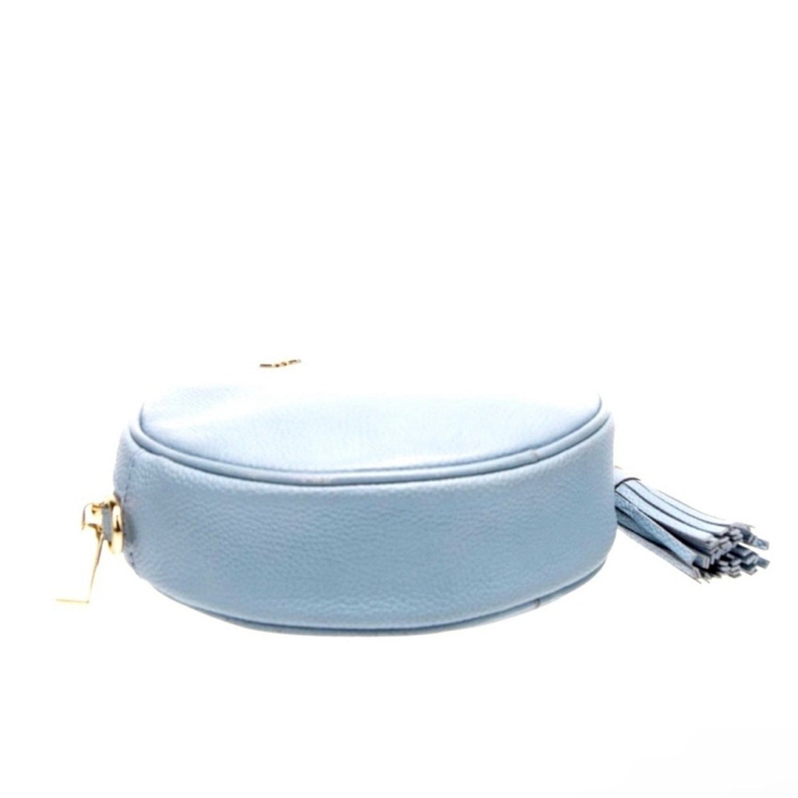 MICHAEL KORS LEATHER CIRCLE CANTEEN CROSSBODY WITH MATCHING CARD HOLDER EUC