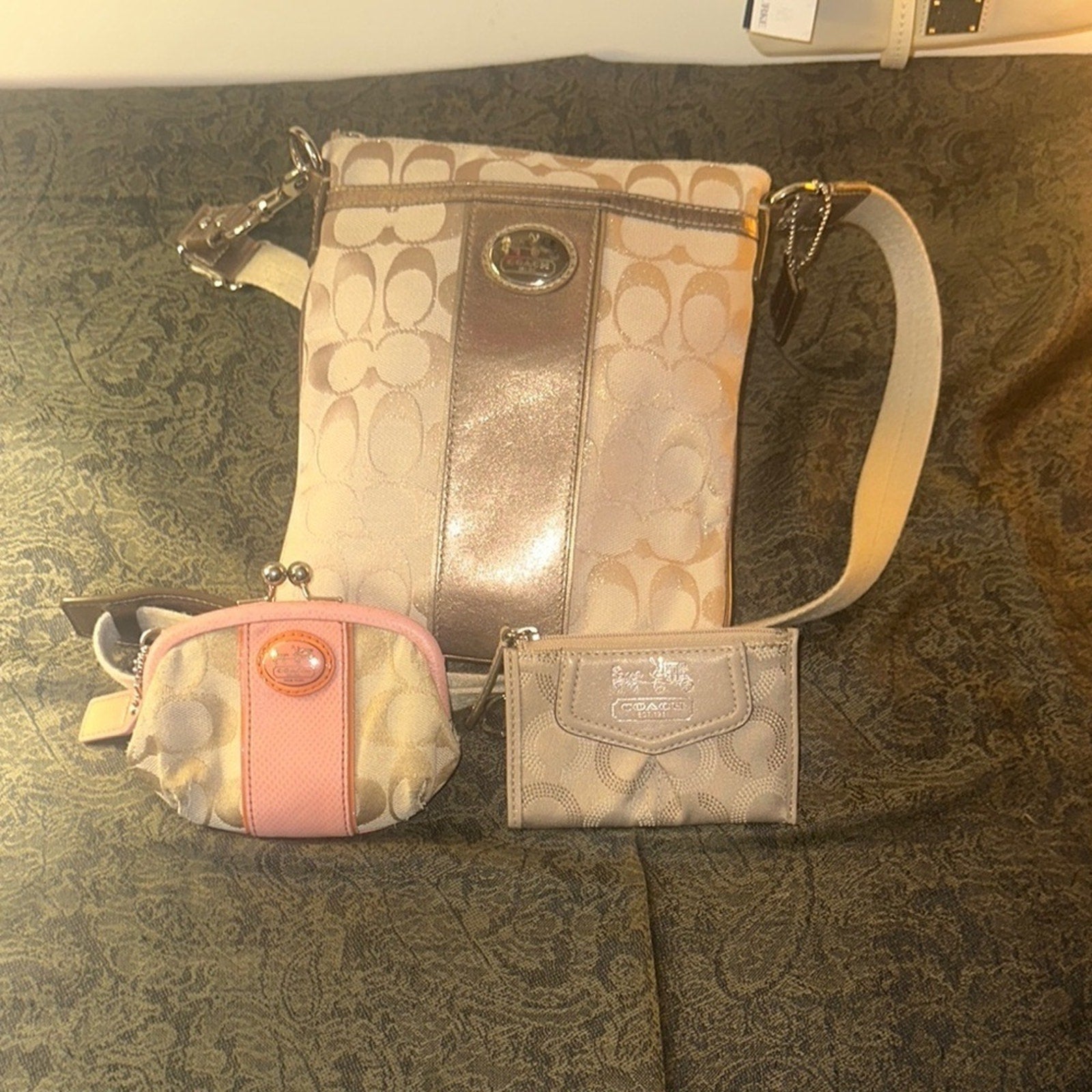 LET US STYLE YOU! With a Coach Signature Crossbody and a Vintage wallet