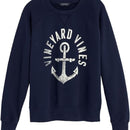 Vineyard Vines Navy Anchor Sweatshirt (Small)