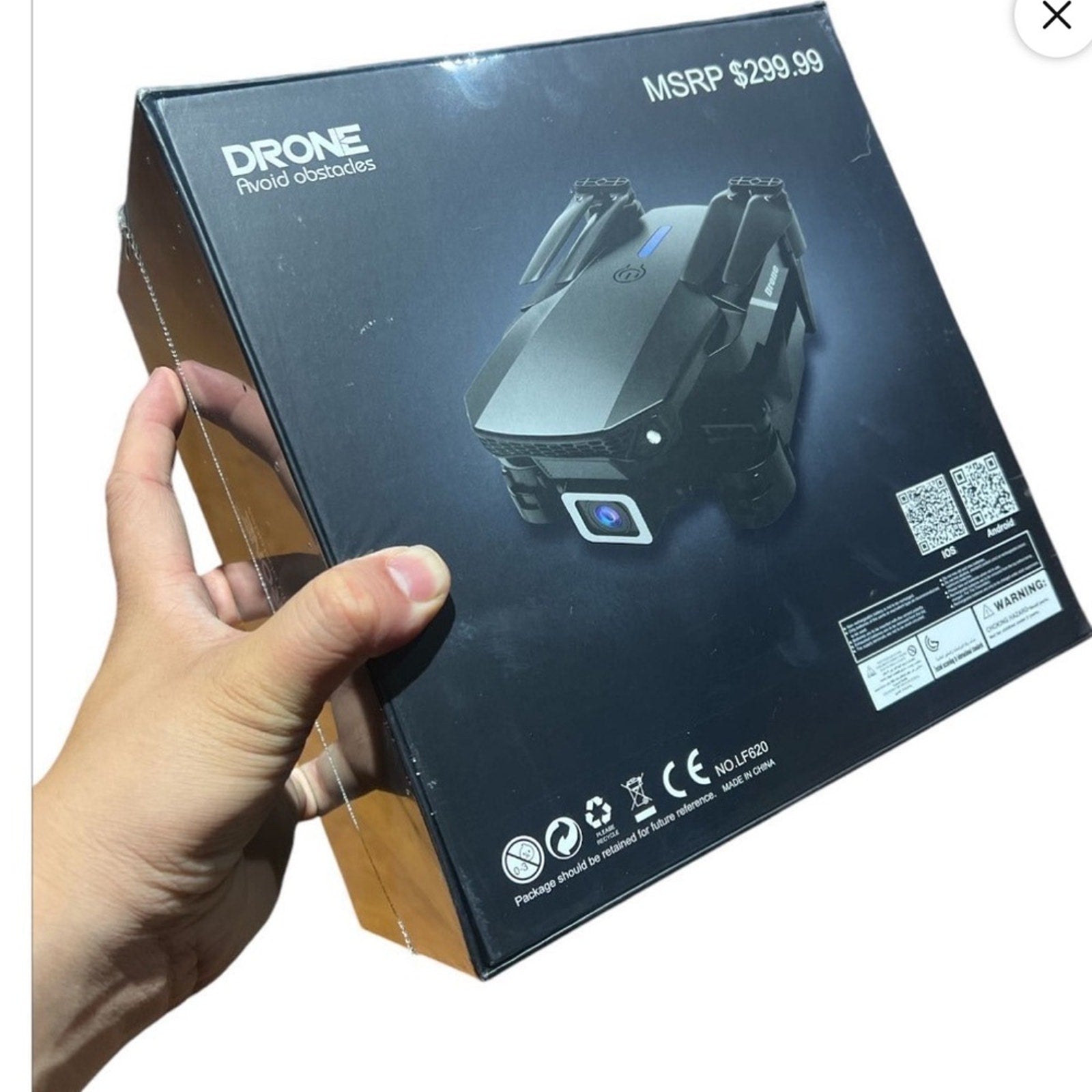 YOMI Black Drone Quadcopter - LF620
