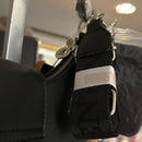 Valentino Orlandi Black Vegan Leather Shoulder Bag