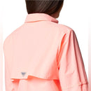 Columbia Women's Peach Button-Up Woman’s Bahamas PFG Button Down