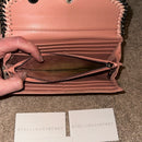 Stella Mc Cartney Stella McCartney Suede Clutch Wallet Pink