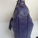 Coach Women's Blue Leather Shoulder Bag