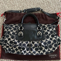 Vintage COACH Signature Ashley Leather Satchel