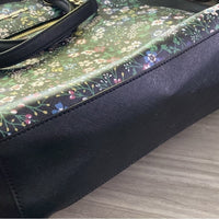 Karl Lagerfeld Black and Green Tote Bag NWOT