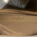 Kate Spade ♠️ New York Gold Saffiano Leather Universal Zip