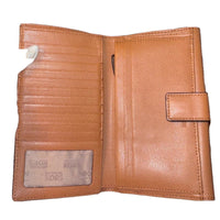 Michael Kors Florence Billfold Brown/Luggage Wallet Purse