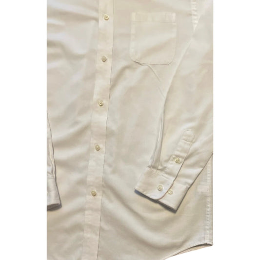 Cat & Jack XL (16) White Button Down
