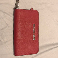 Michael Kors Red Wristlet Wallet