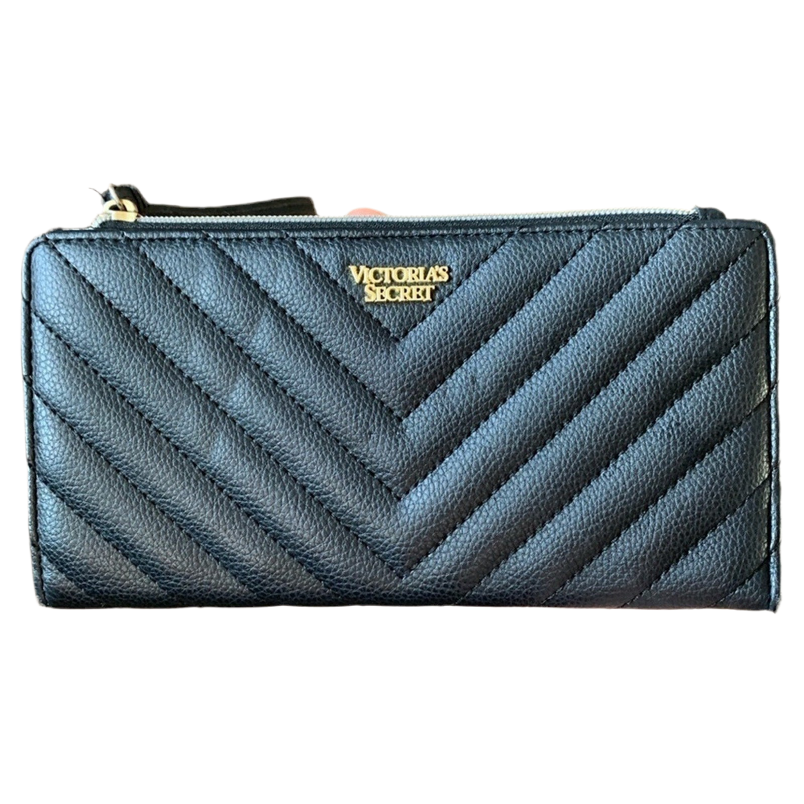 Victoria’s Secret Black Clutch Wallet EUC