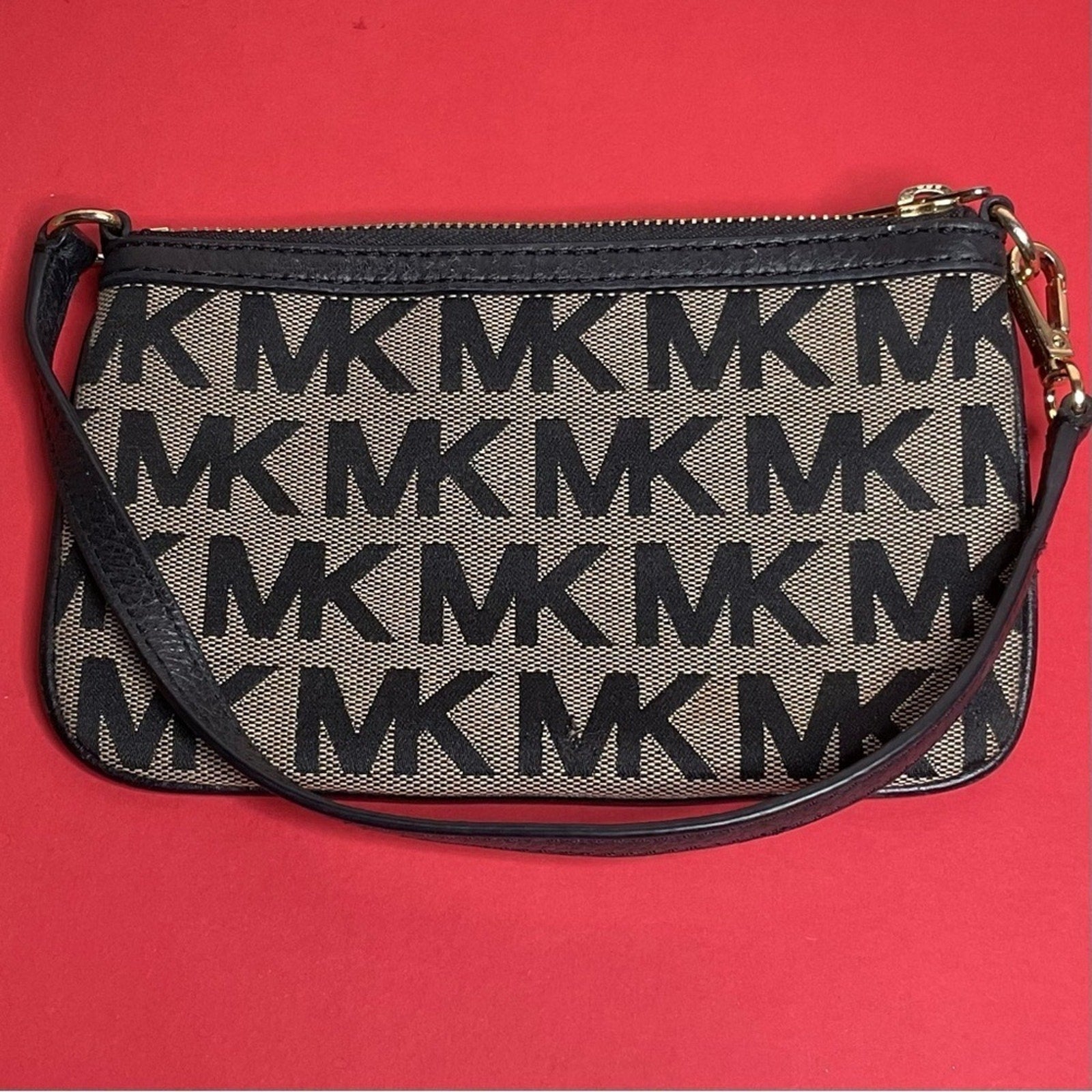 Michael Kors Signature Sequin Wristlet