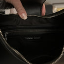 Valentino Orlandi Black Vegan Leather Shoulder Bag