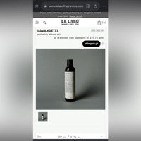 Le Labo Lavende 31 Shower Gel UNISEX