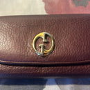 Gucci 1973 Wallet in Burgandy Leather w/COA