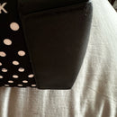 Michael Kors Black & White Polk A Dot Eva Nylon Small Tote