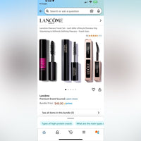 Lancome Glam Lashes on the Go Mini Mascara Set NIP