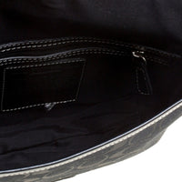Coach Black Signature Canvas Crossbody Bag NWOT