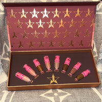 JEFFREE STAR COSMETICS MINI NUDES 2
LIQUID LIPSTICK BUNDLE VAULT PINKS TAN
BROWN