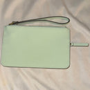 Kate Spade ♠️ Leather Wristlet Card Wallet - Mikas Pond island-waters (483) NWOT