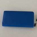 BADGLEY MISCHKA Electric Blue Zip Around Wallet