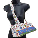 Floral Butterfly Print Women's Bag
