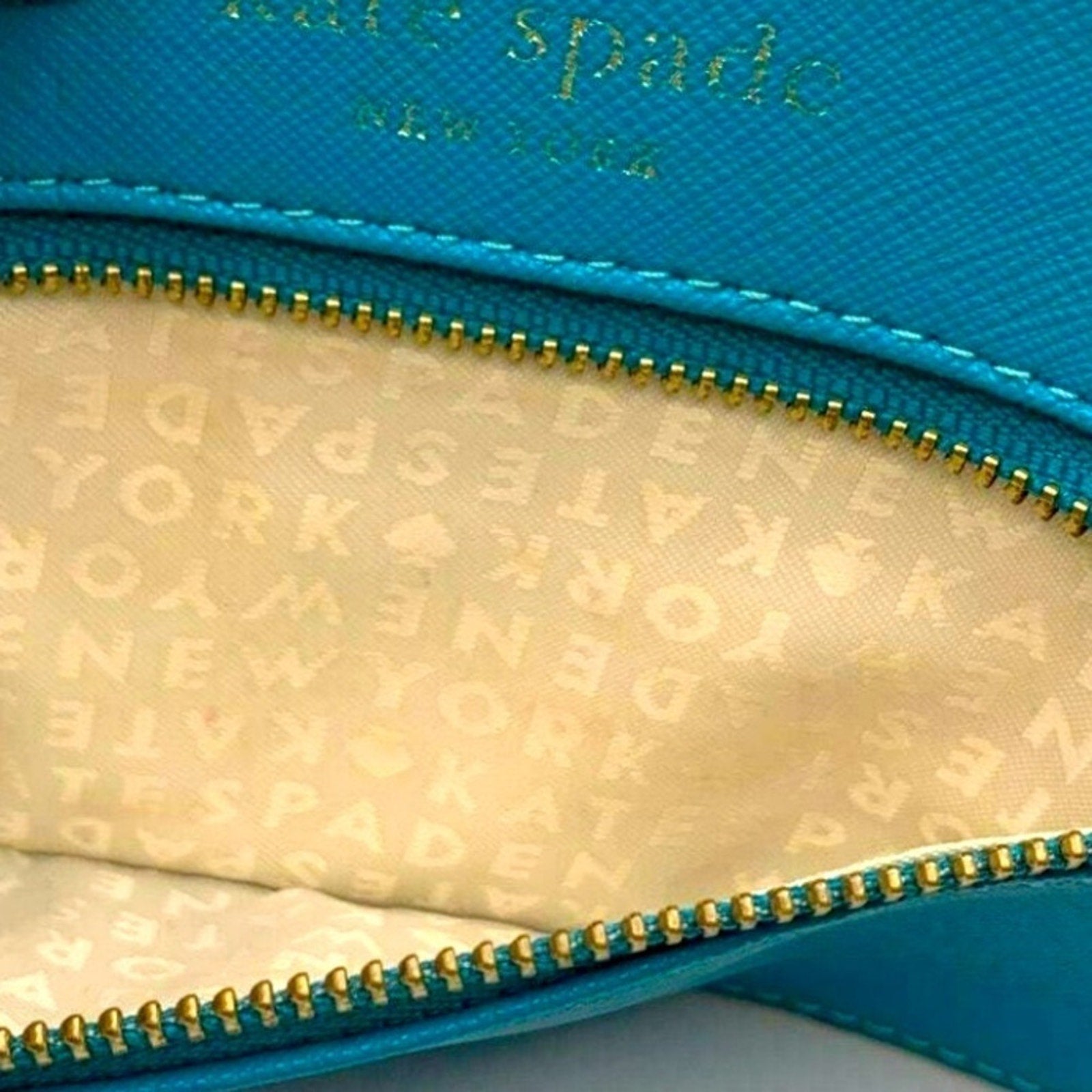 Kate Spade ♠️ New York Blue Wristlet