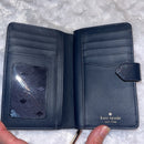 kate spade EUC Staci Medium White Apple Compartment Bifold Wallet NWOT
