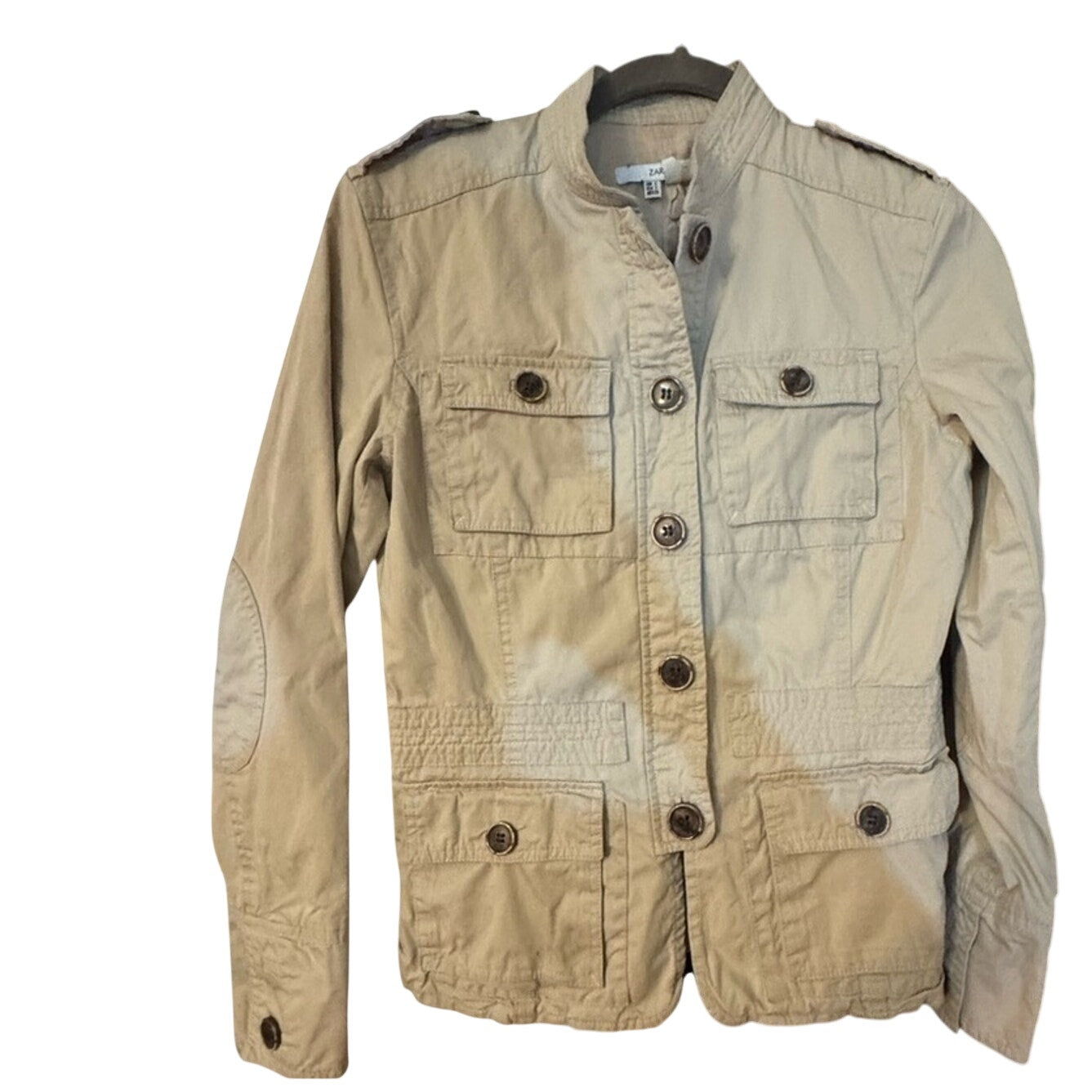 H&M Beige Military Style Jacket