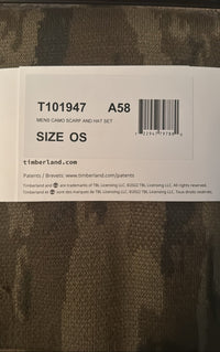 Timberland hat & scarf 2-piece combo set