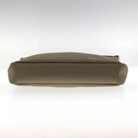 VINTAGE GUCCI shoulder bag khaki canvas plain 35098 3444 EUC