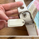 Coach Pink and Green Crossbody Bag with Patchwork Design