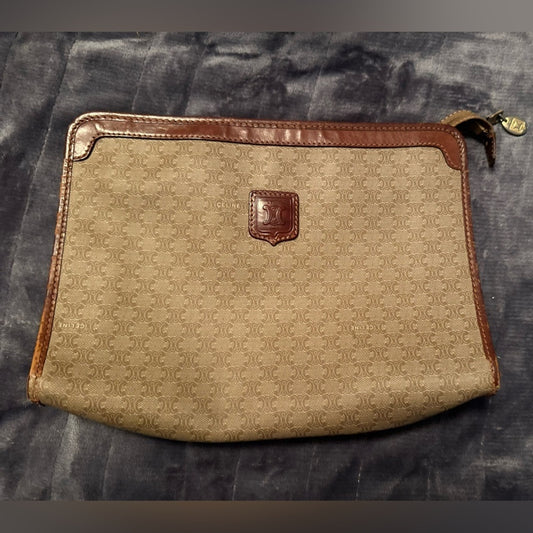Brown and Tan Designer Men's Bag