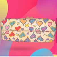 VINTAGE Dooney & Bourke Heart Print Collection Limited Edition Purse