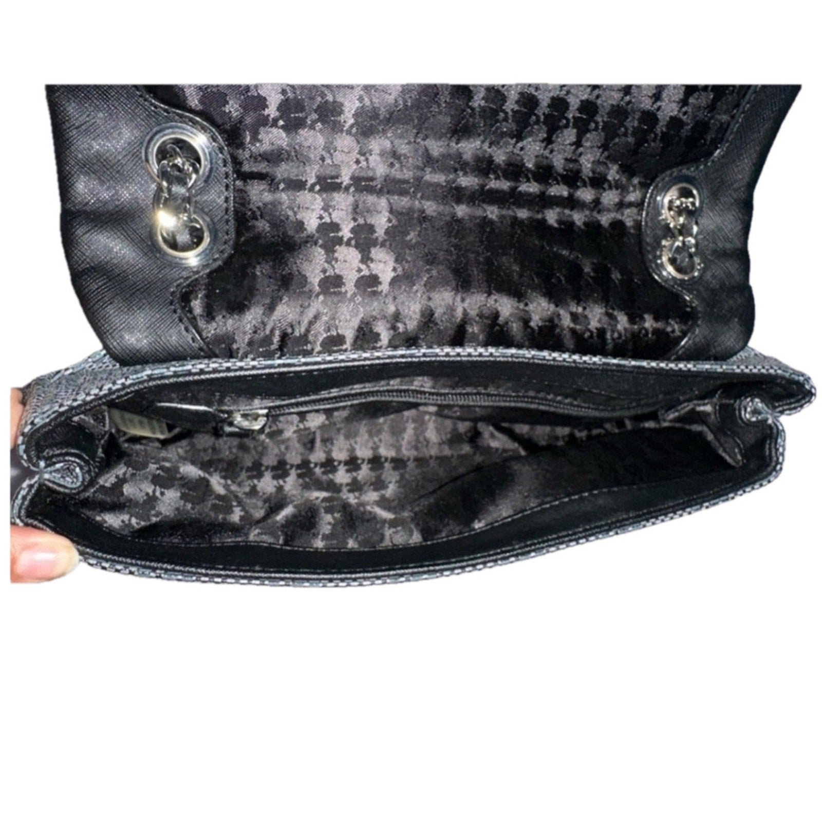 Karl Lagerfeld Convertible MonogramCrossbody NWOT