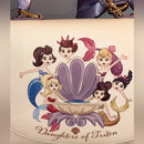 Lounge Fly Disney The Little Mermaid Daughters of Triton bundle NWT