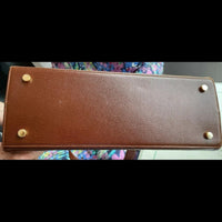 Salvatore Ferragamo tote bag leather Brown Gancini gold hardware shoulder