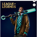 League of Legends, Life-Size Ekko’s Bat, Over 3 Feet with 15+ Iconic Lights and Sounds, Premium Cosplay, Display Stand, Champion Collection for Ages 15 +