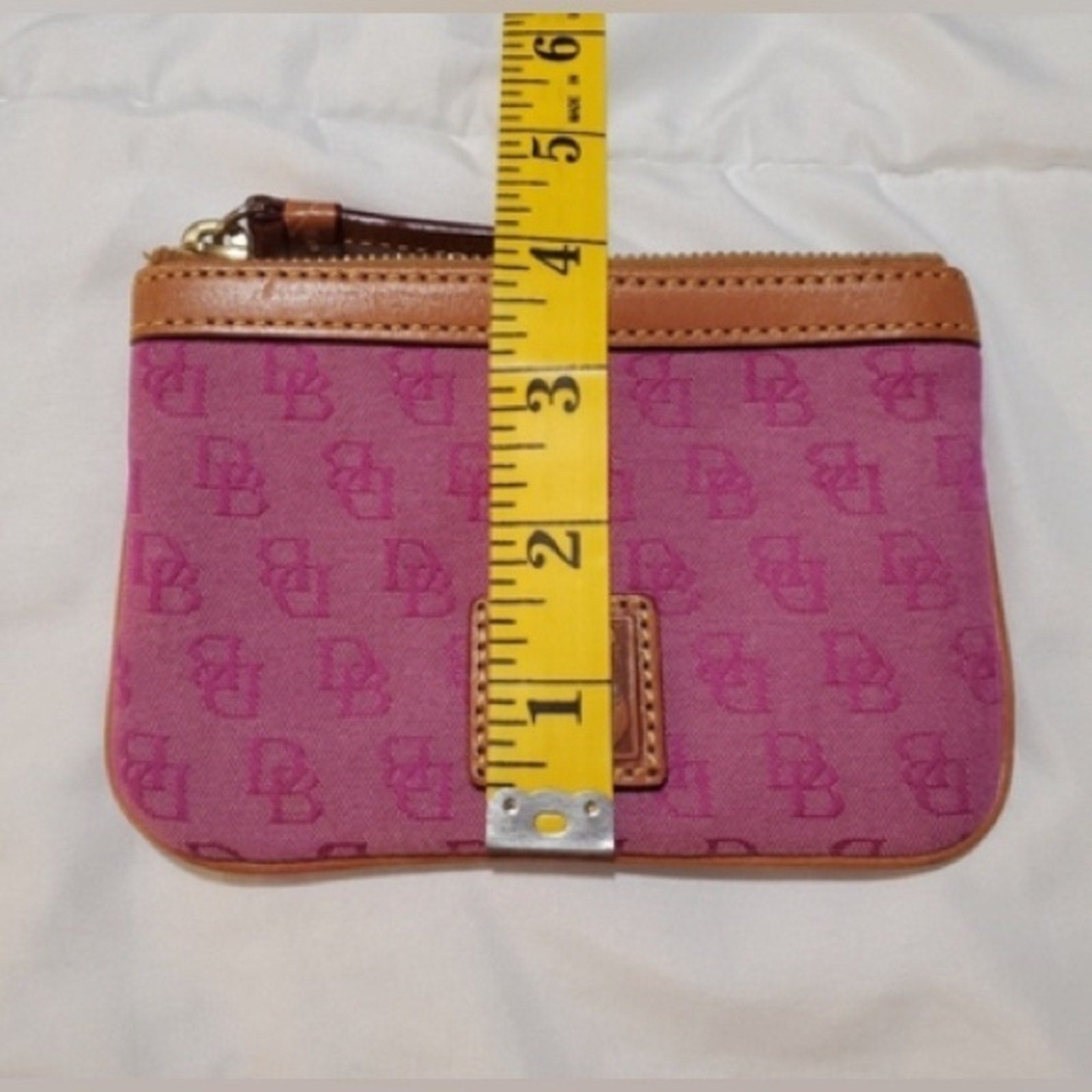 Purple Dooney Burke coin/card wallet