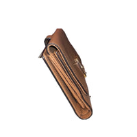 Michael Kors Florence Billfold Brown/Luggage Wallet Purse