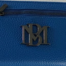 BADGLEY MISCHKA Electric Blue Zip Around Wallet