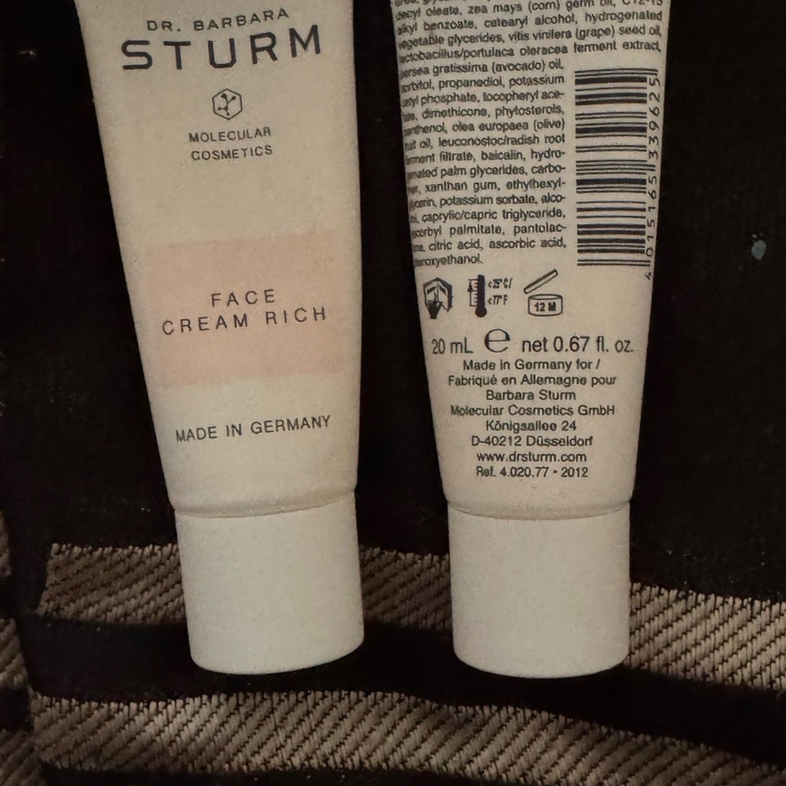 Dr. Barbara Sturm Face Cream Rich 20 ML- SOLD OUT ONLINE